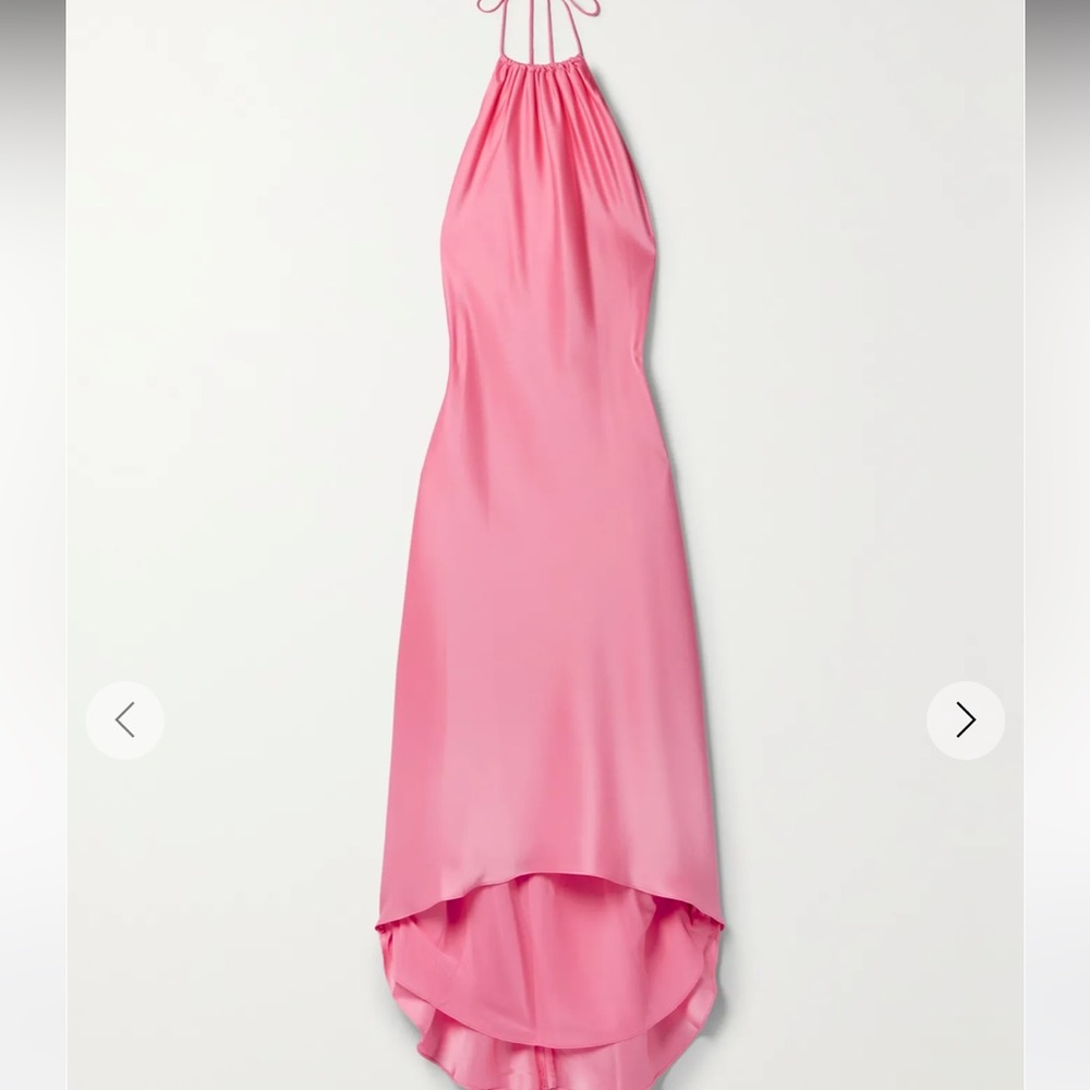 Alice and Olivia Pink midi dress